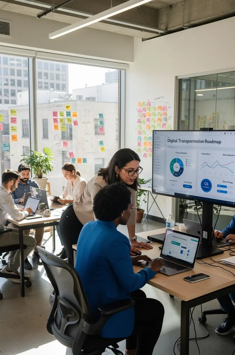 IoT technology enhancing urban development and community connectivity.