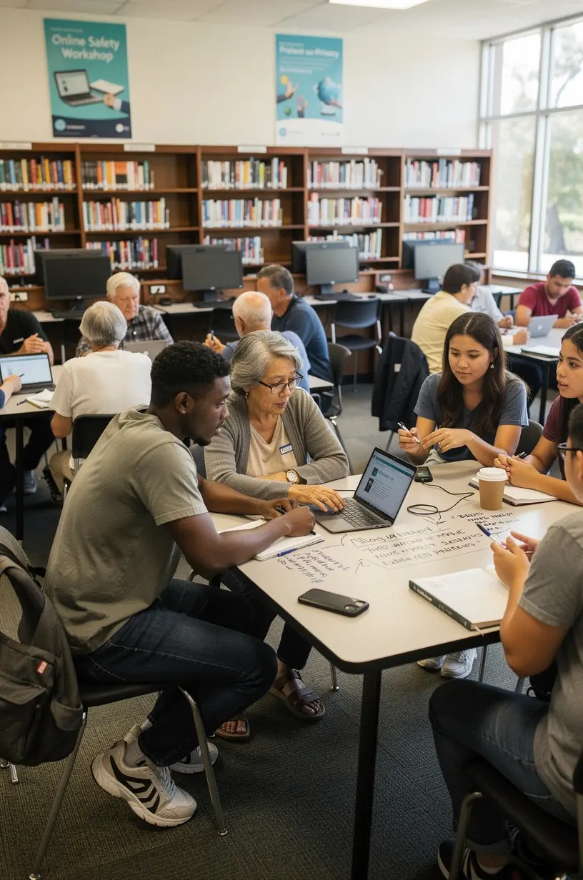 Professional team collaboration